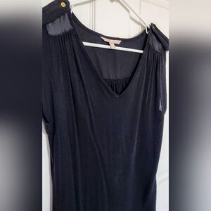 Banana Republic Black V-Neck Blouse